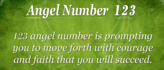 123 Angel Number Meaning